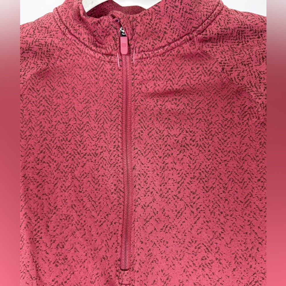 Lululemon EUC Rest Less Cropped 1/2 Zip Dusty Rose - Picture 4 of 12